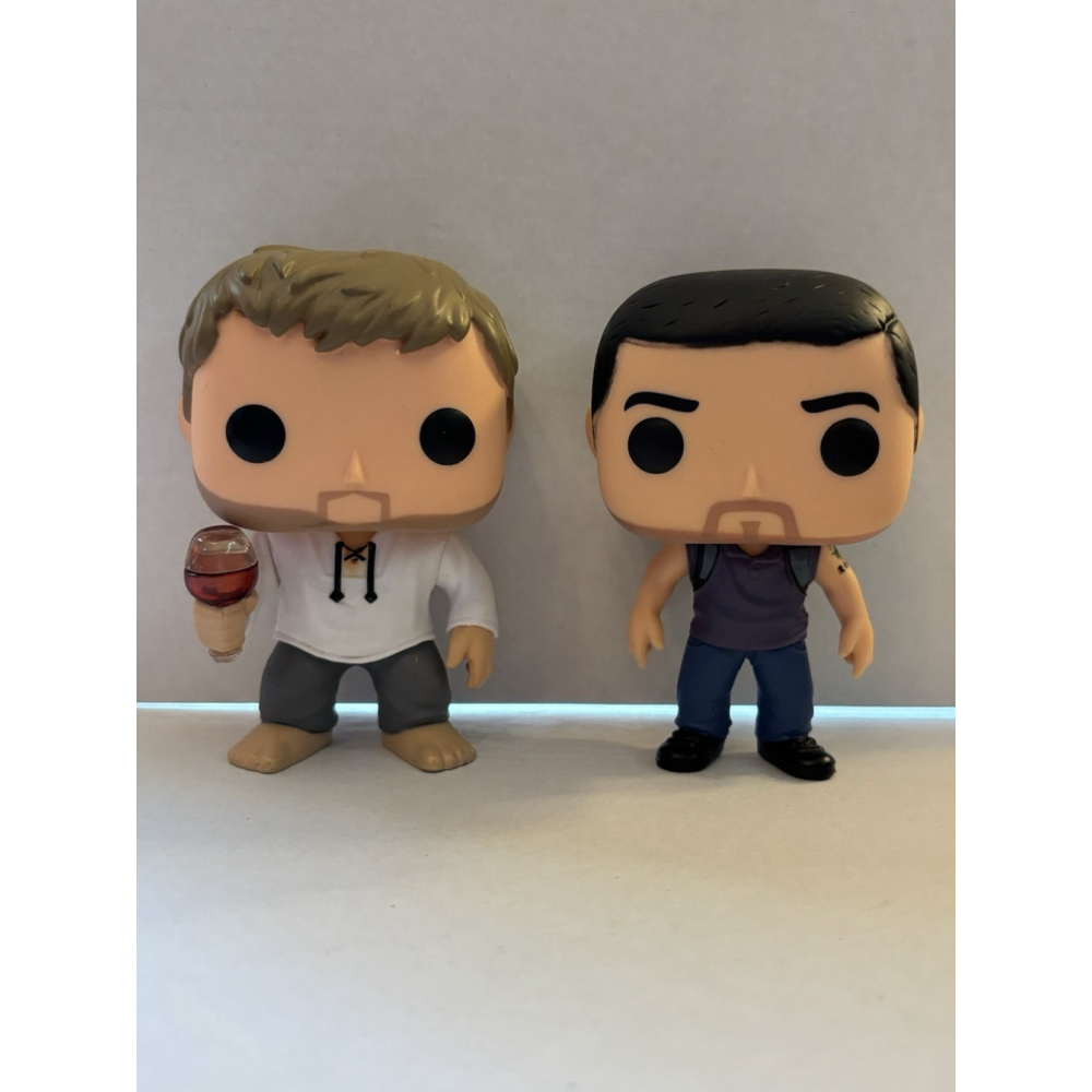 Funko Pop Lost Jack Shepard #414 And Jacob #419 Vinyl Figure Set Of 2 OOB